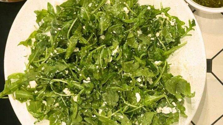 Arugula Goat Cheese Salad