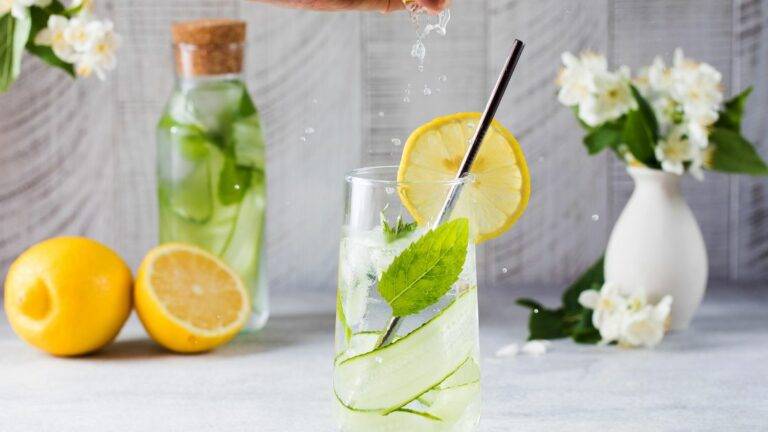 Lemon and Mint Detox Water Recipe