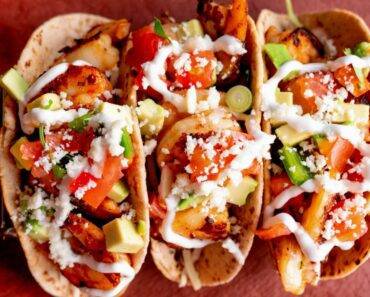 270 Calories Spicy Shrimp Taco Recipe (7g Carb)