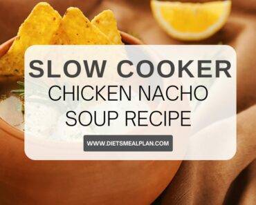 Chicken Nacho Soup Recipe