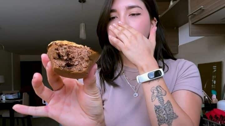 Oatmeal Chocolate Muffins