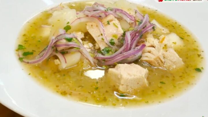 Ecuadorian Encebollado-final dish