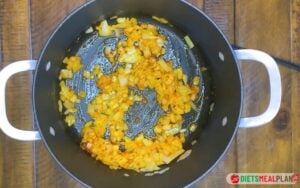Cabbage Soup Diet Recipe - Once the smell of flour is noticeable