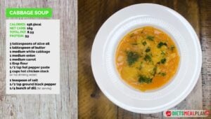 Cabbage Soup Diet Recipe - serve